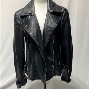 Leather jacket